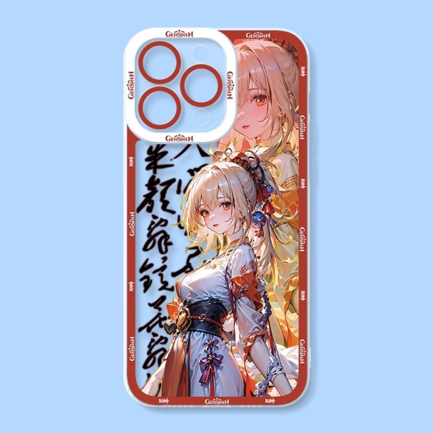 原神古風天使眼透明防摔軟殼