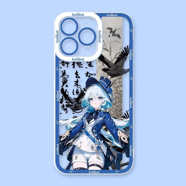 原神古風天使眼透明防摔軟殼