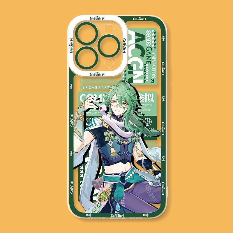 原神天使眼透明防摔軟殼