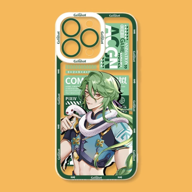 原神天使眼透明防摔軟殼