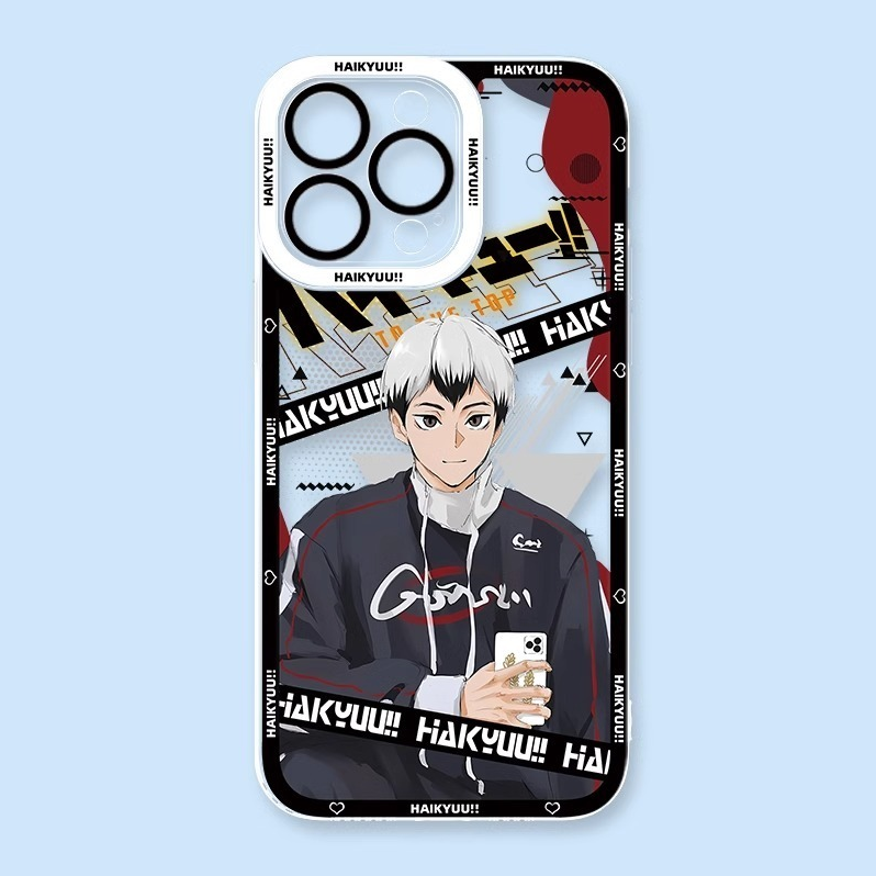 排球少年天使眼透明防摔軟殼