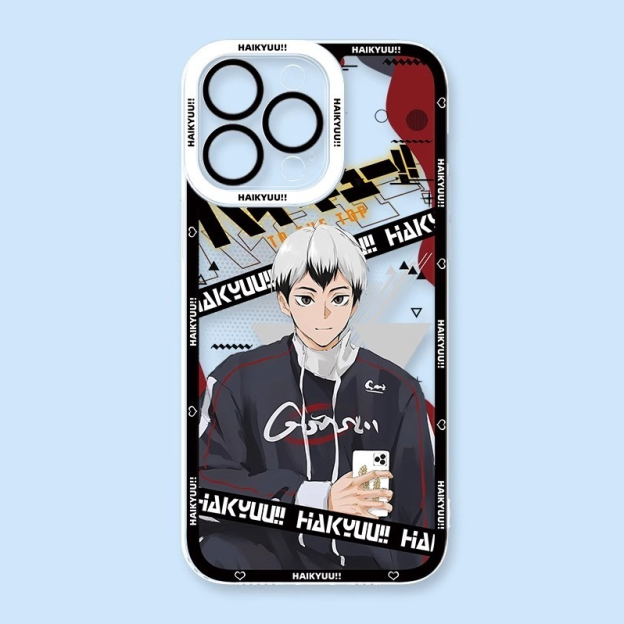 排球少年天使眼透明防摔軟殼