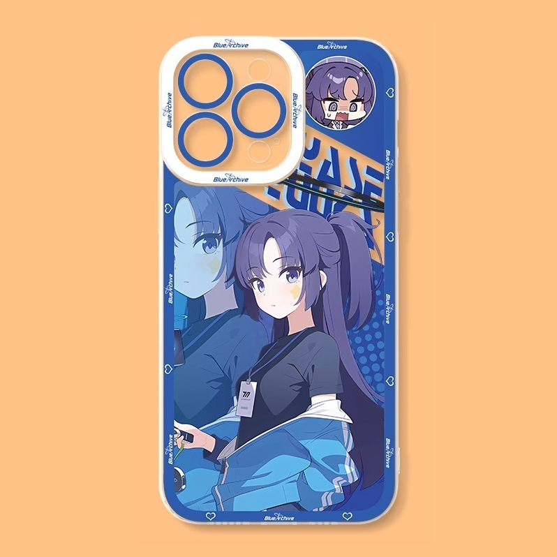 蘋果 系列蔚藍檔案天使眼透明防摔軟殼