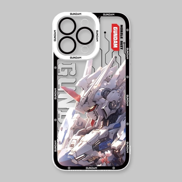 蘋果 系列機動戰士鋼彈天使眼透明防摔軟殼