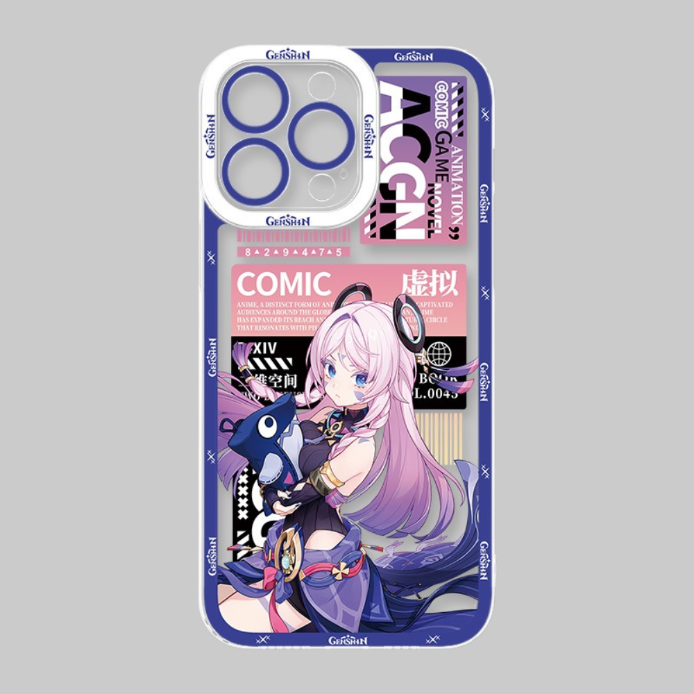 原神天使眼透明防摔軟殼