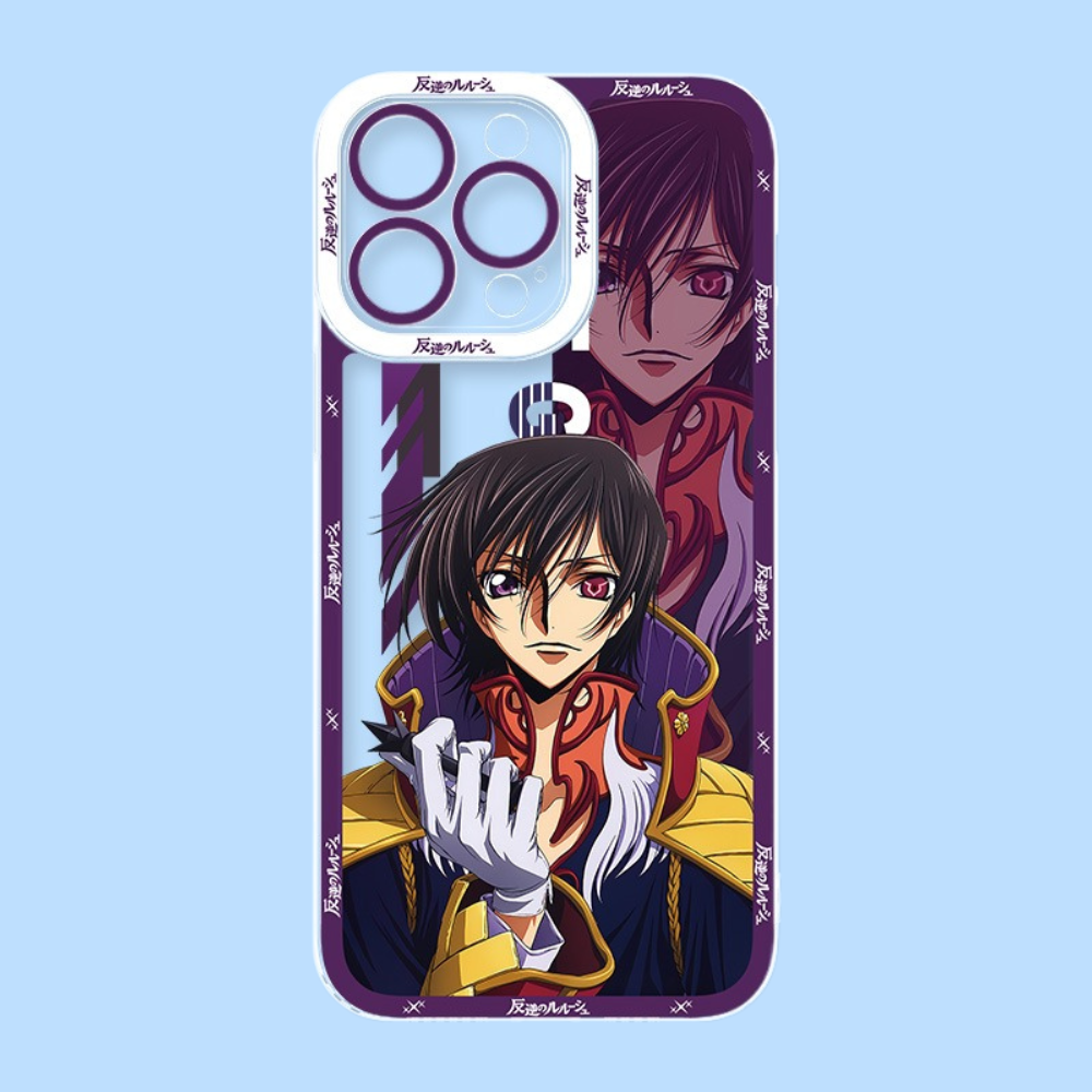 反叛的魯路修天使眼透明防摔軟殼