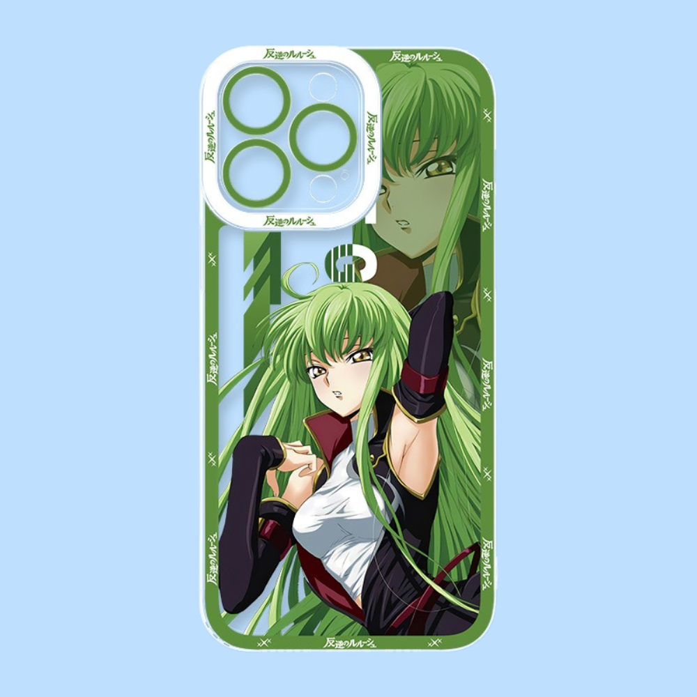 反叛的魯路修天使眼透明防摔軟殼