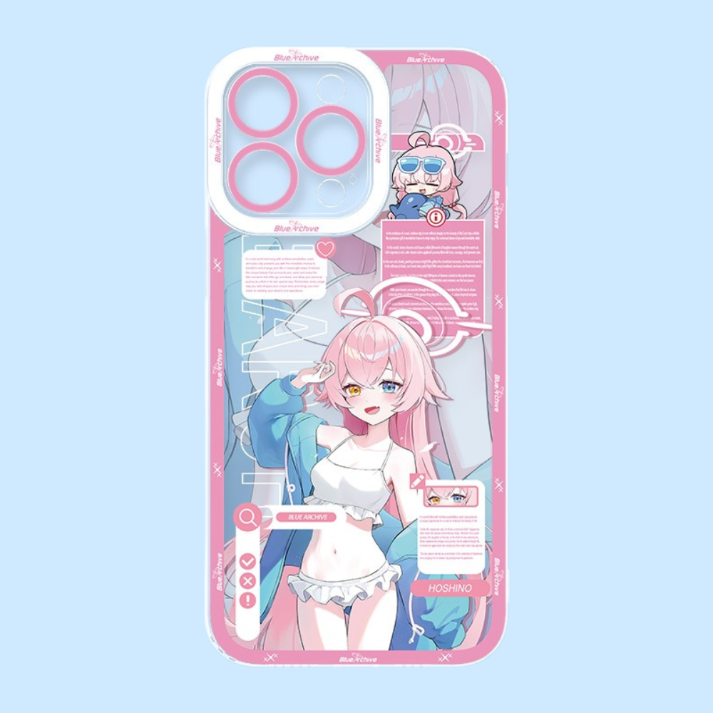 蔚藍檔案天使眼透明防摔軟殼