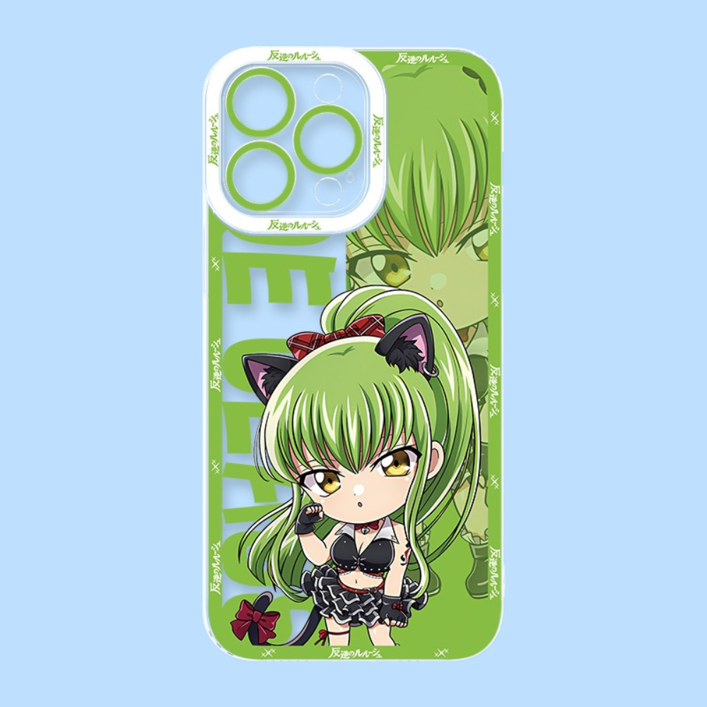 反叛的魯路修天使眼透明防摔軟殼