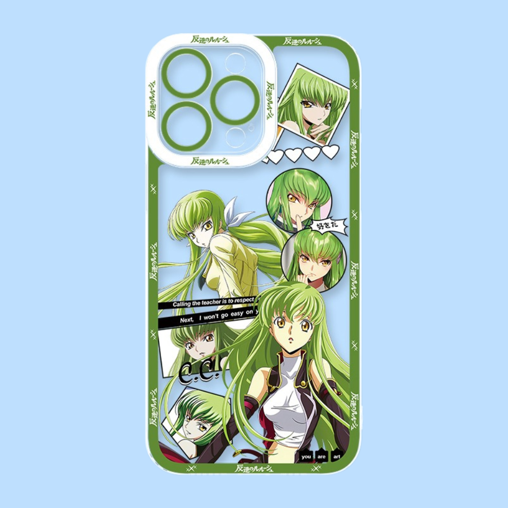 反叛的魯路修天使眼透明防摔軟殼