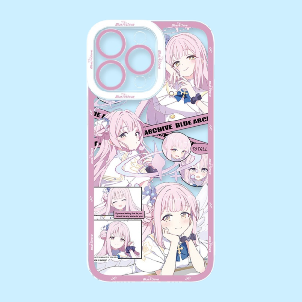 蔚藍檔案天使眼透明防摔軟殼