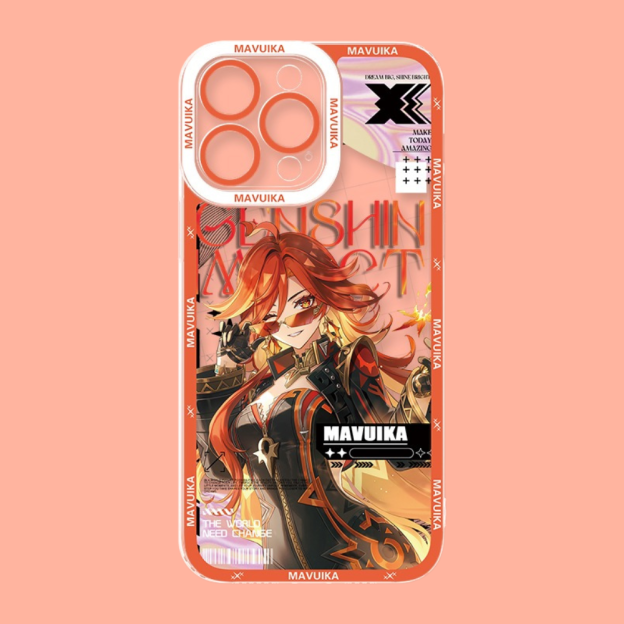 原神天使眼透明防摔軟殼