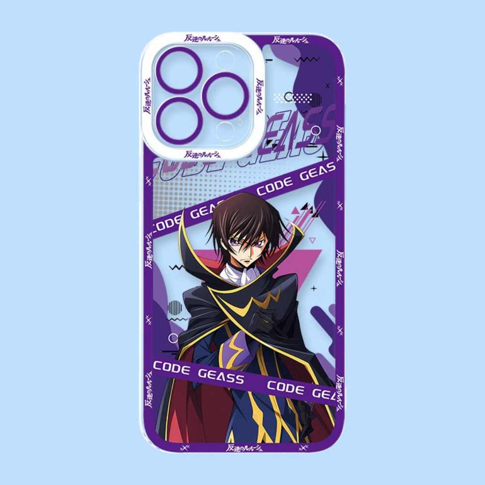 反叛的魯路修天使眼透明防摔軟殼