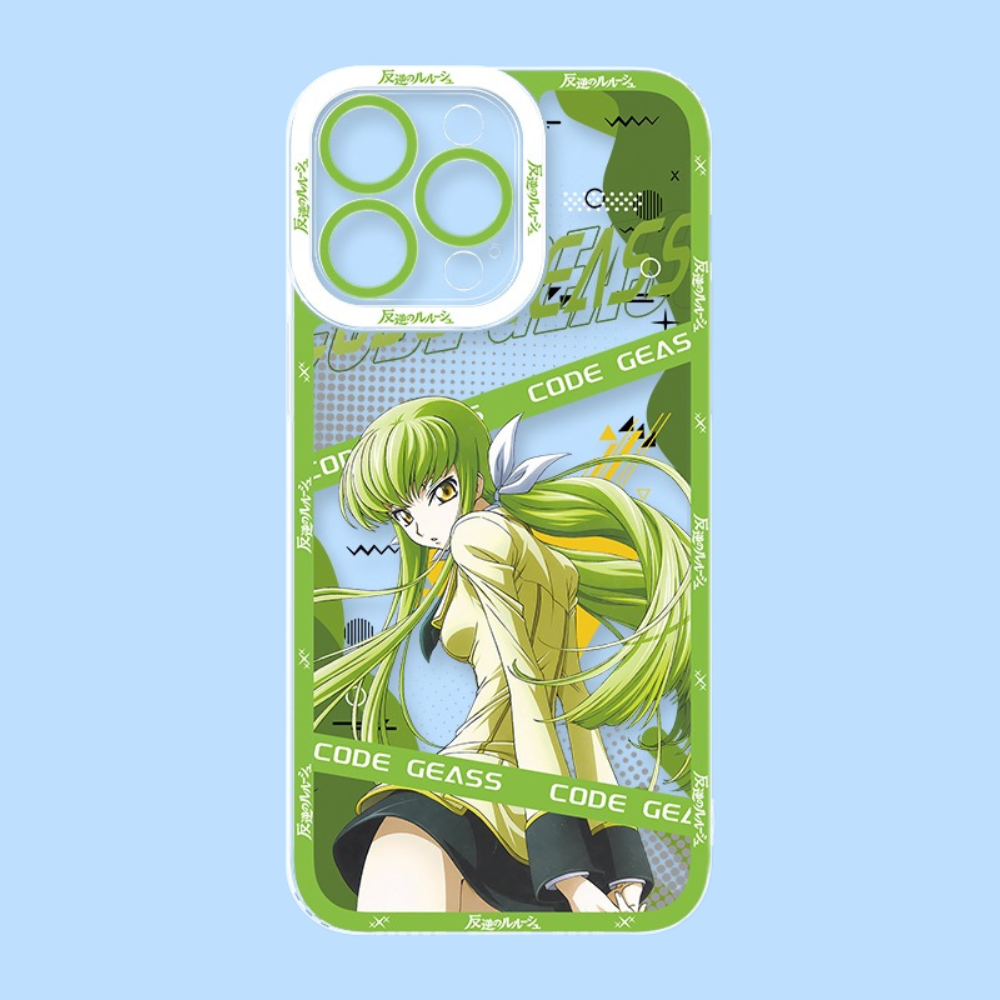 反叛的魯路修天使眼透明防摔軟殼