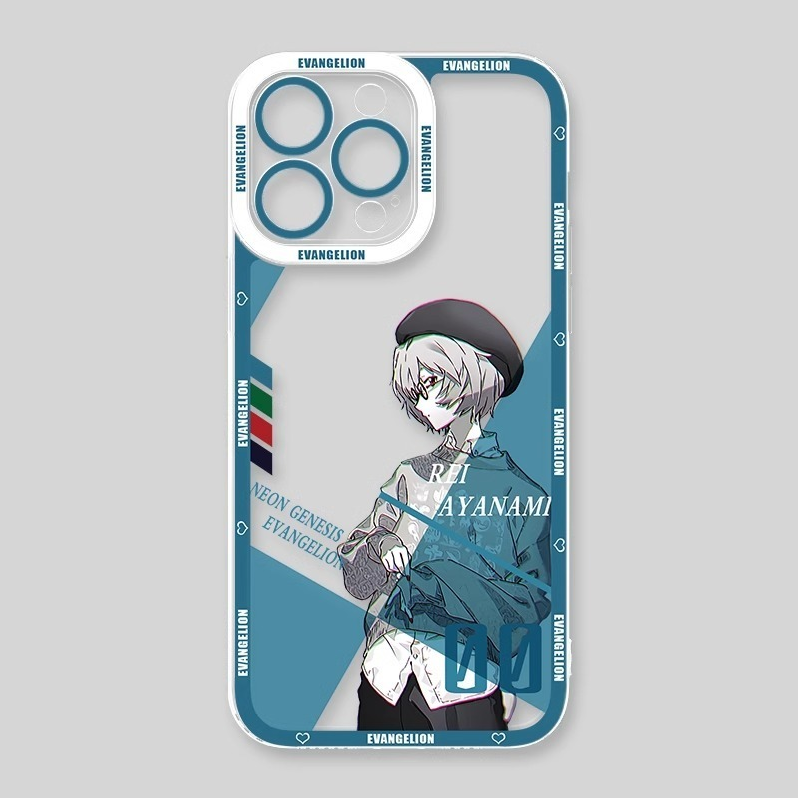 蘋果 系列eva新世紀福音戰士天使眼透明防摔軟殼