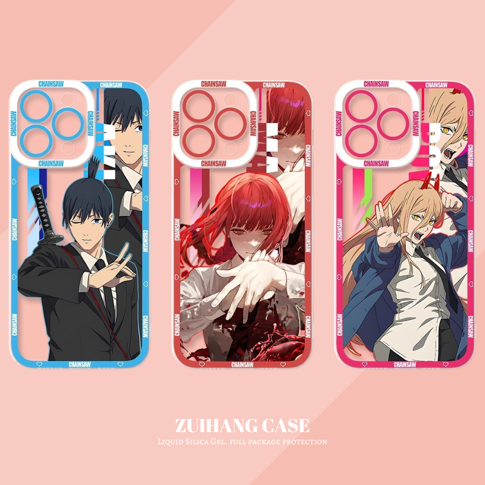 鏈鋸人天使眼透明防摔軟殼