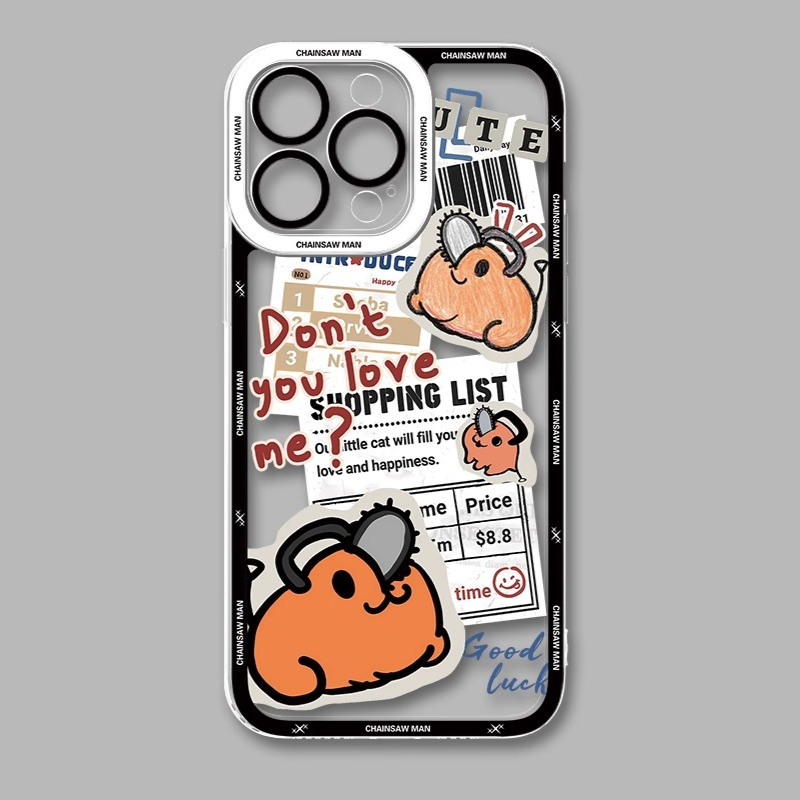 鏈鋸人天使眼透明防摔軟殼