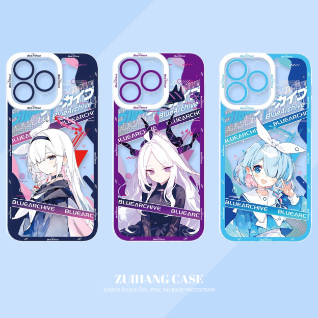 蔚藍檔案天使眼透明防摔軟殼