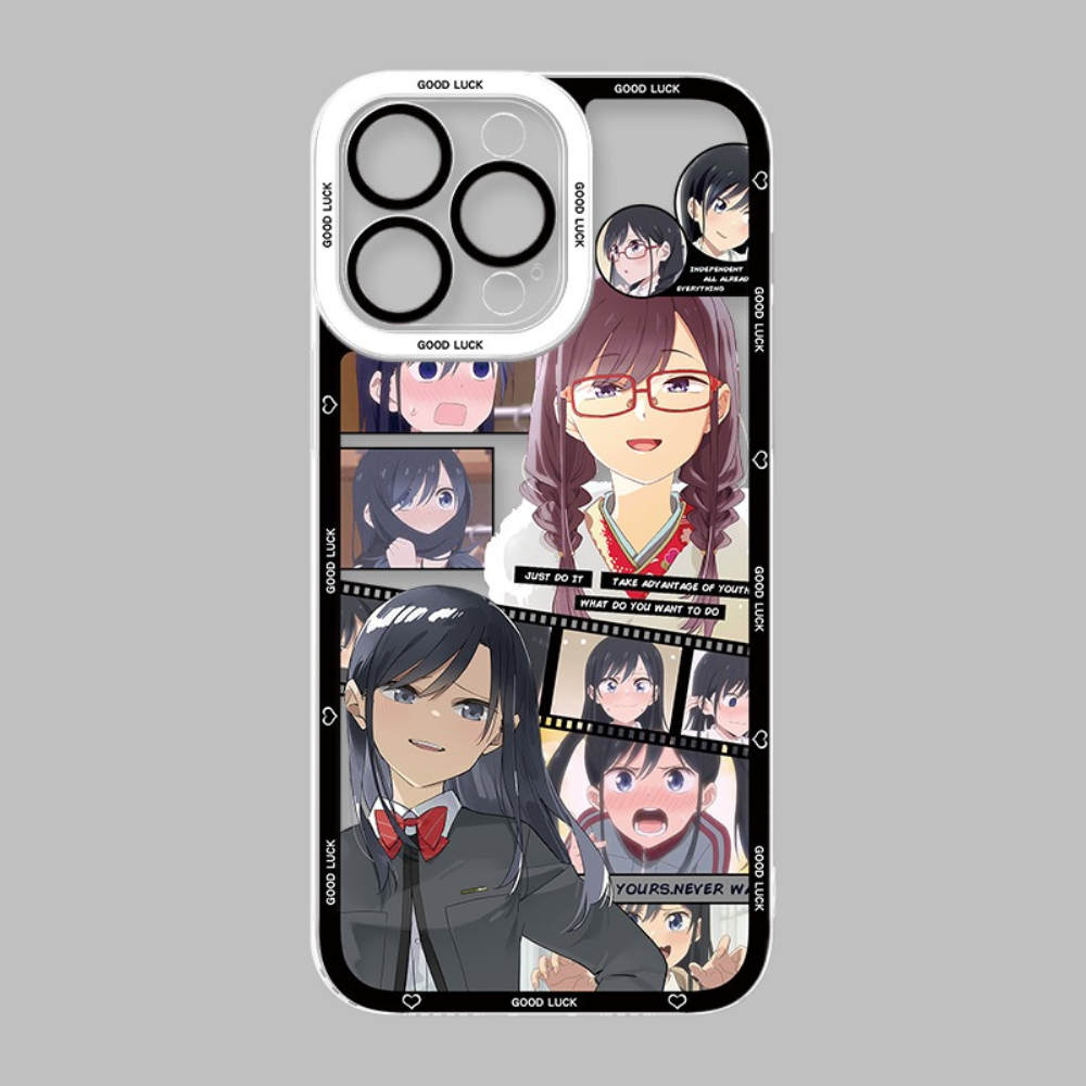 百變的七倉同學天使眼透明防摔軟殼