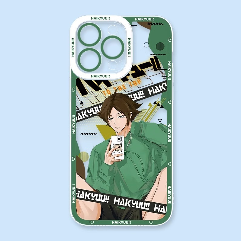 排球少年天使眼透明防摔軟殼