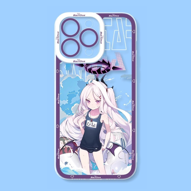 蘋果 系列蔚藍檔案天使眼透明防摔軟殼