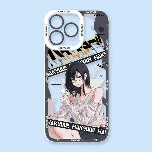 排球少年天使眼透明防摔軟殼