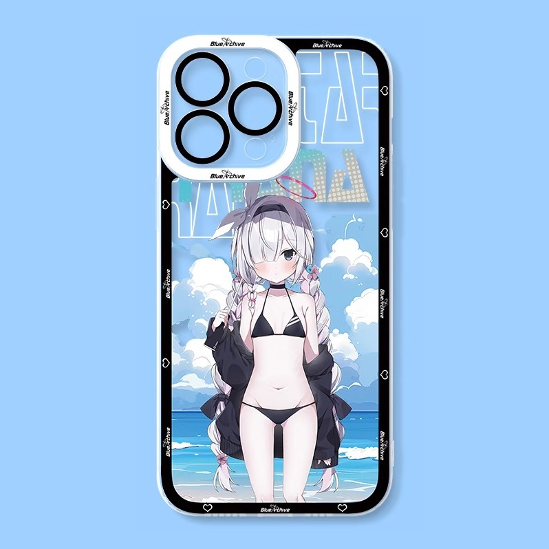 蘋果 系列蔚藍檔案天使眼透明防摔軟殼