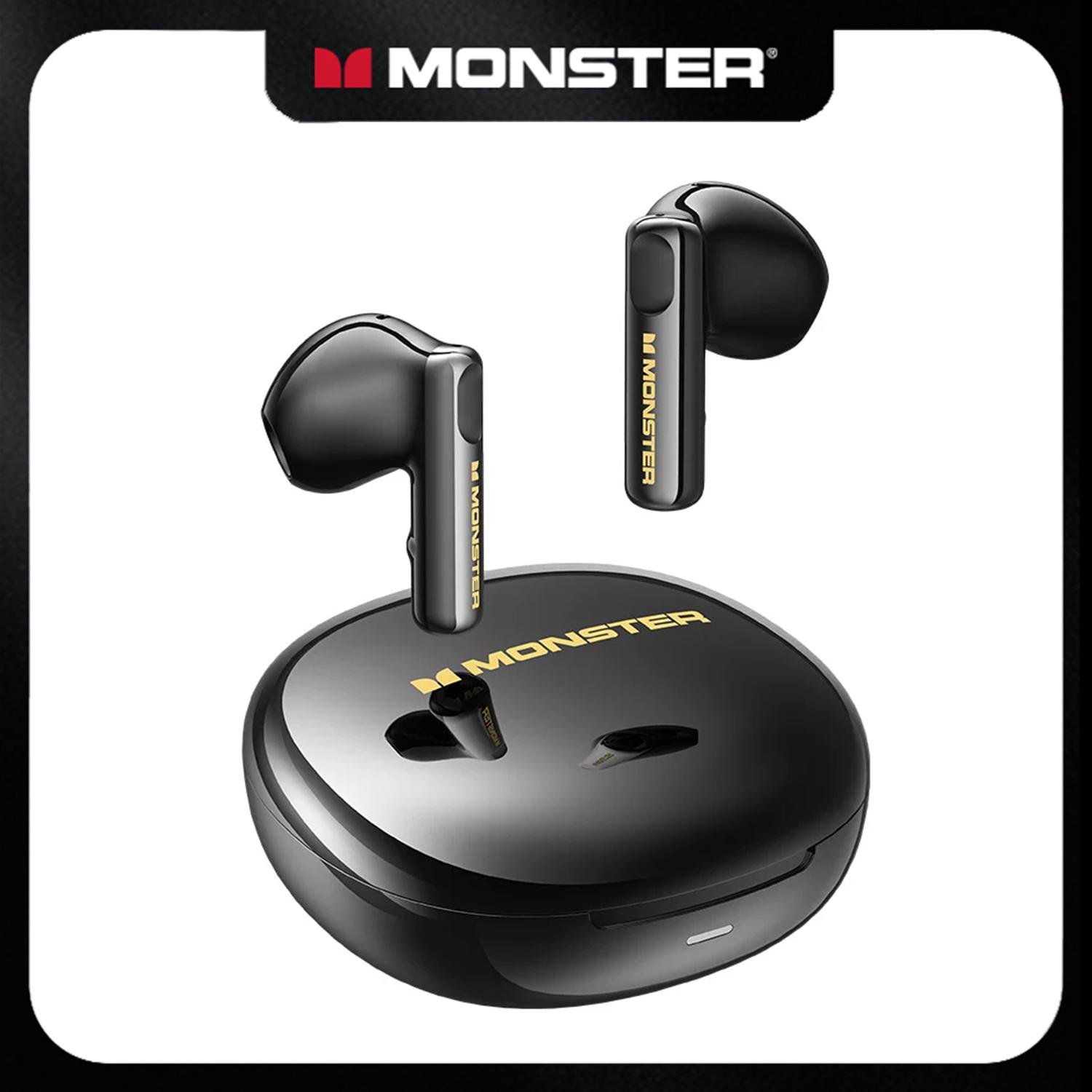 Monster N-Lite 209 Wireless Earbuds - AI-Powered Technology - Water Resistant IPX5