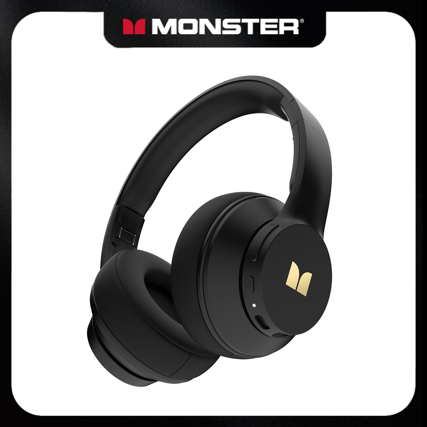 Monster Mission 100 Over Ear Headphones with Immersive Bass - E58