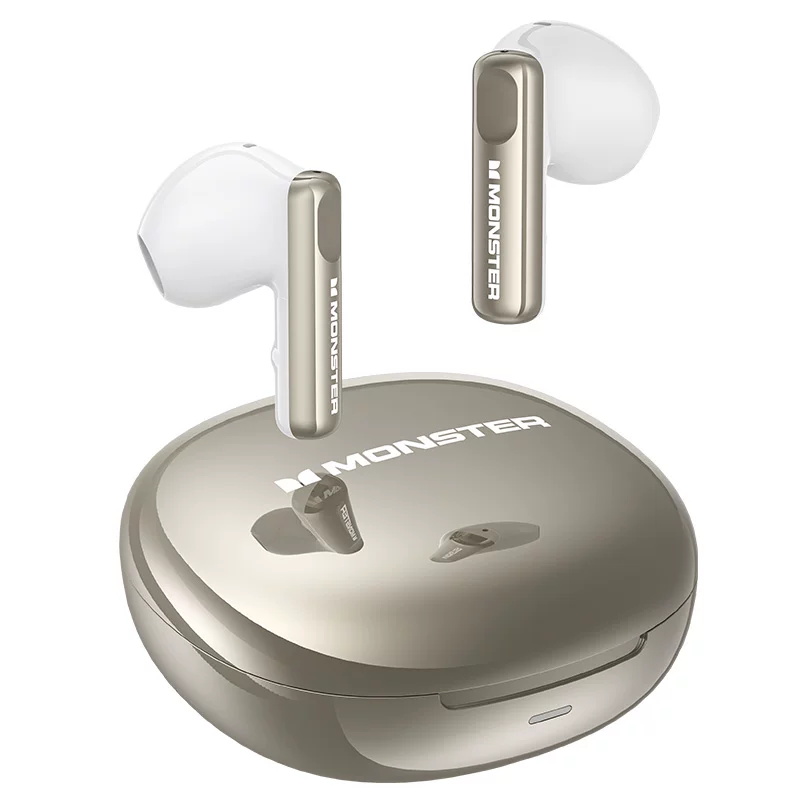 Monster N-Lite 209 Wireless Earbuds - AI-Powered Technology - Water Resistant IPX5