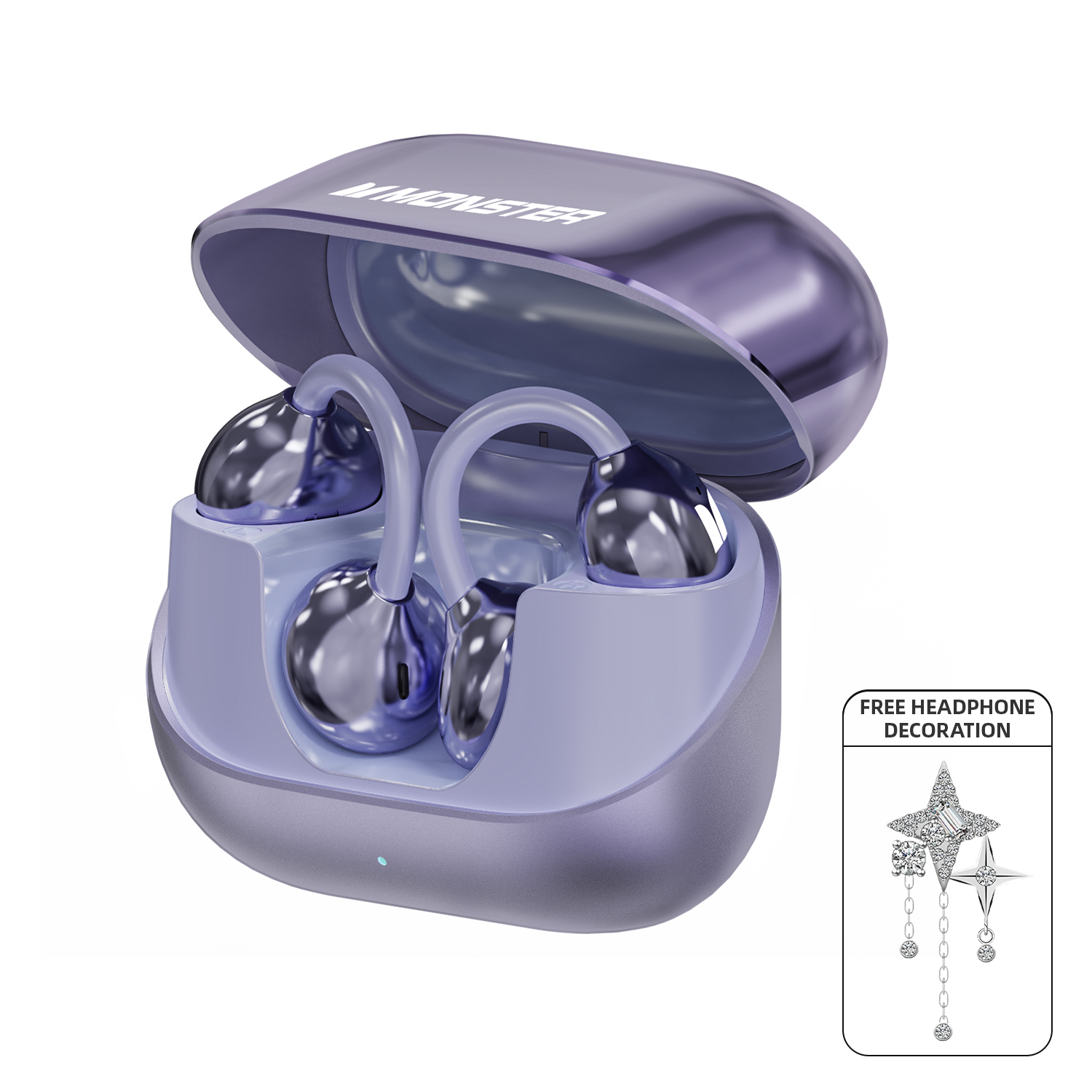 Monster AC235 Open-Ear Bluetooth 6.0