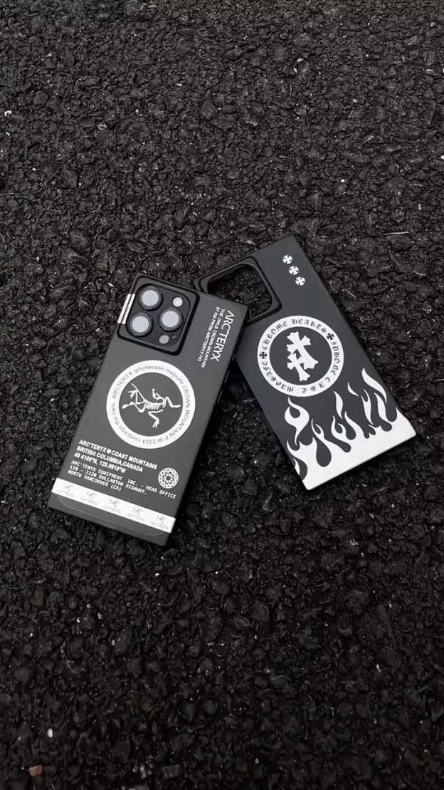 Alpine-Inspired Matte Square Phone Case