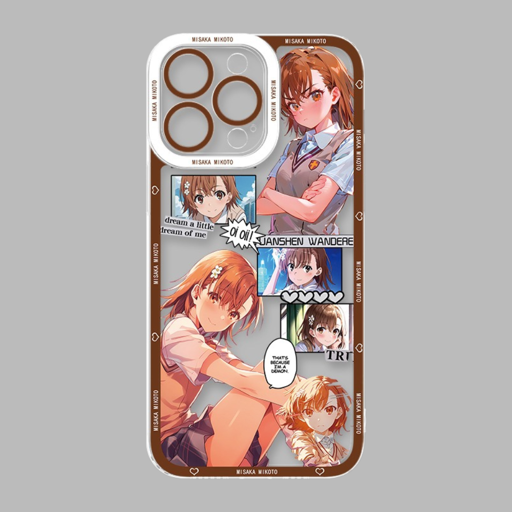 御阪美琴天使眼透明防摔軟殼