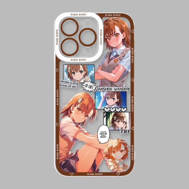 御阪美琴天使眼透明防摔軟殼