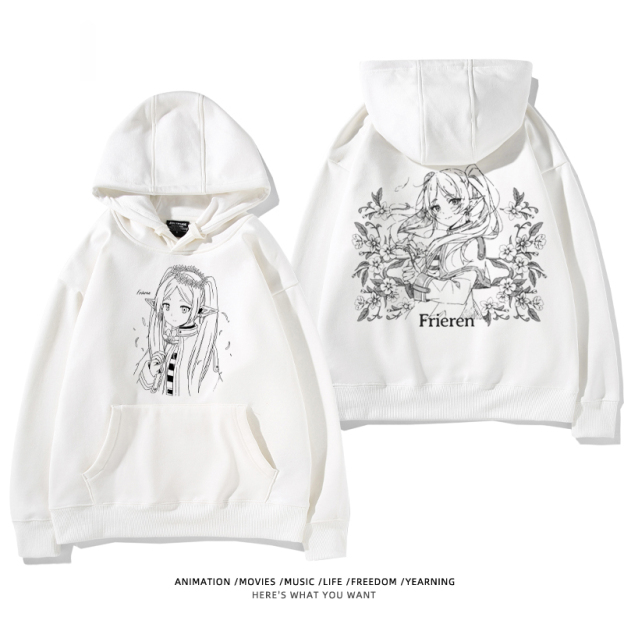 葬送的芙莉蓮新款 親子情侶男女款連帽衛衣-ZUIHANG SHOP