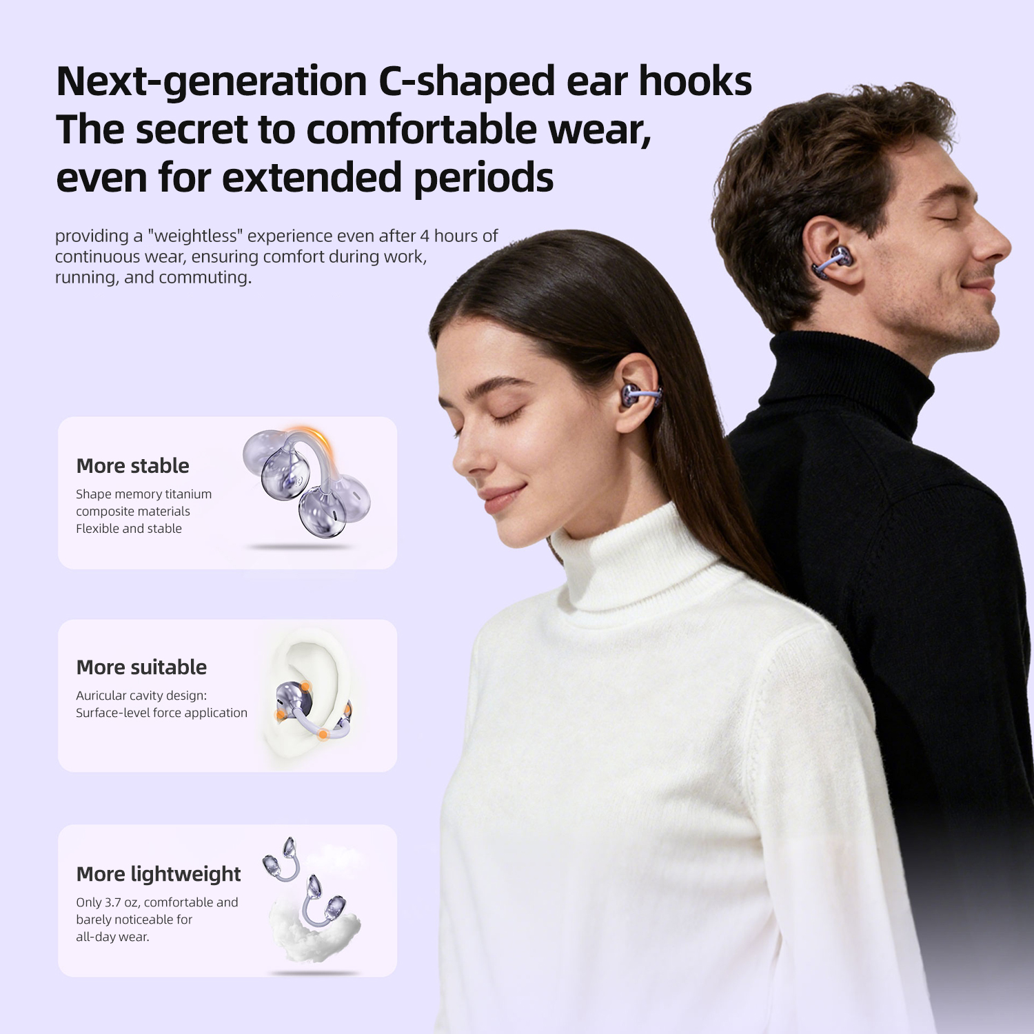 Monster AC235 Open-Ear Bluetooth 6.0