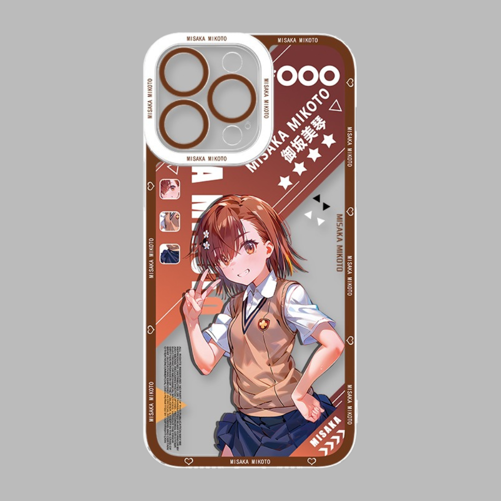 御阪美琴天使眼透明防摔軟殼