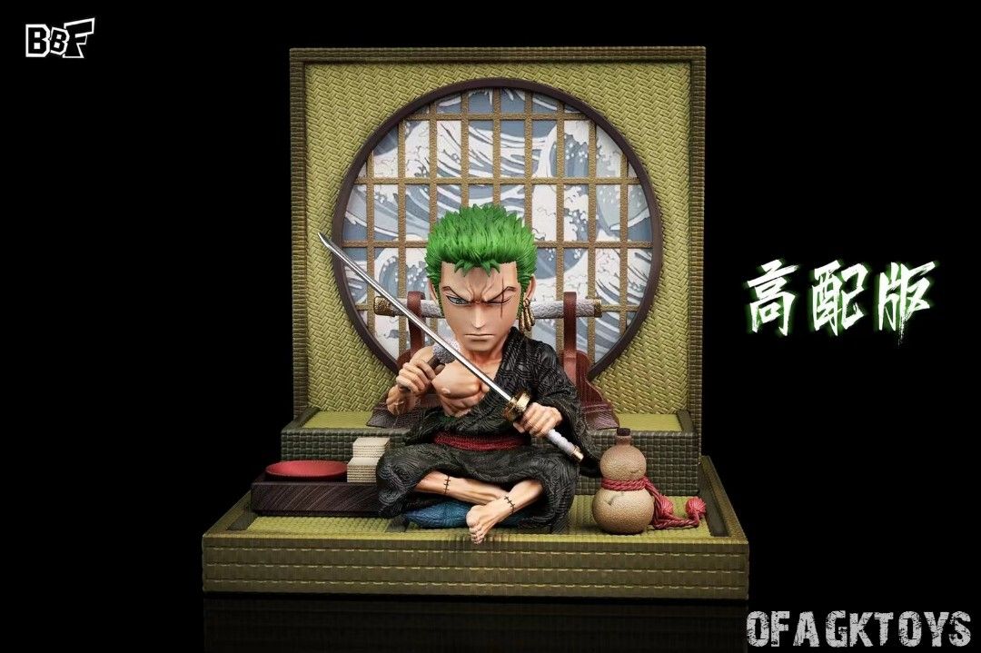 BBF 海賊王 草帽團日常(第一彈)坐姿索隆