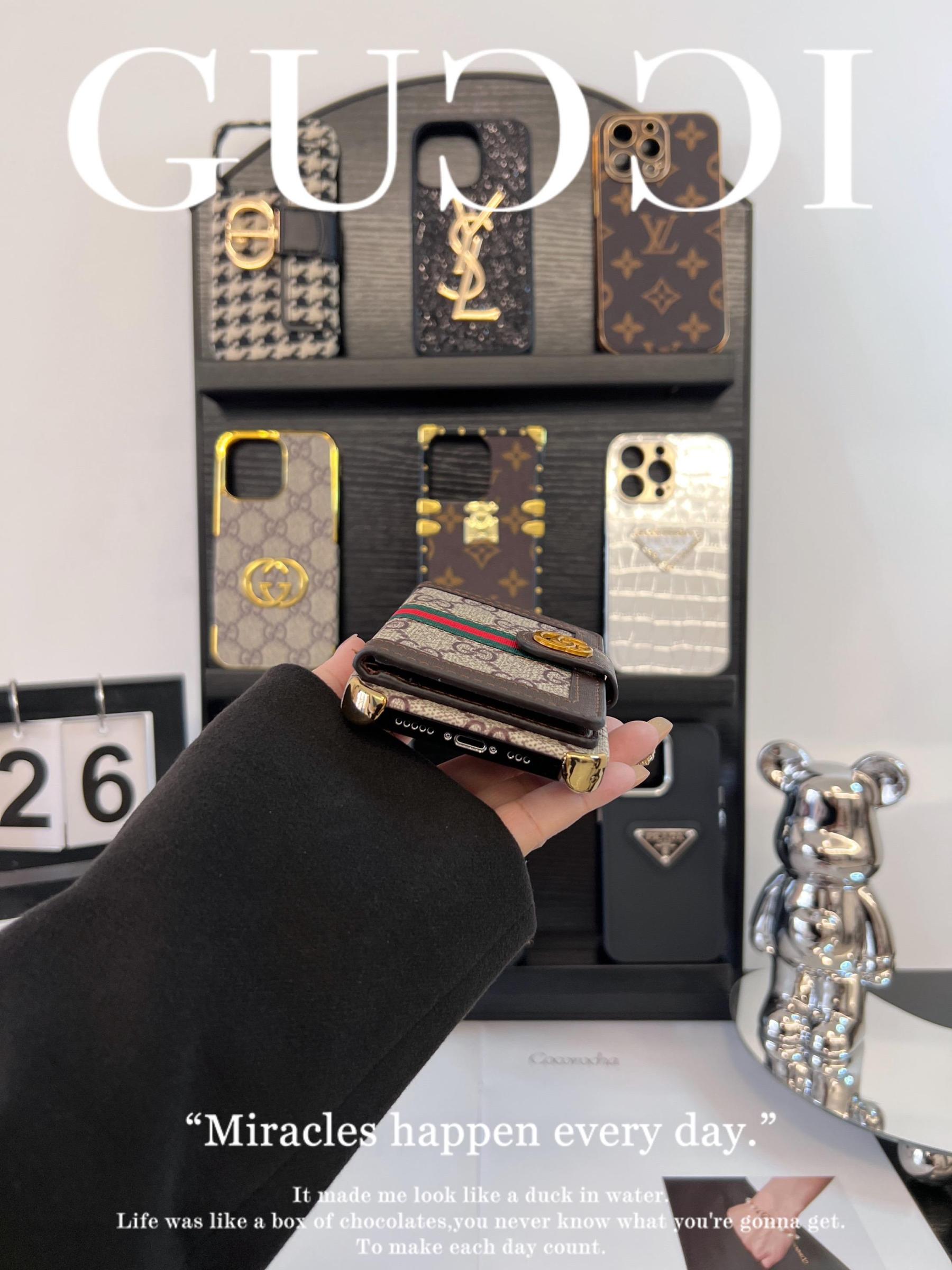 古馳斜挎卡包手機殼