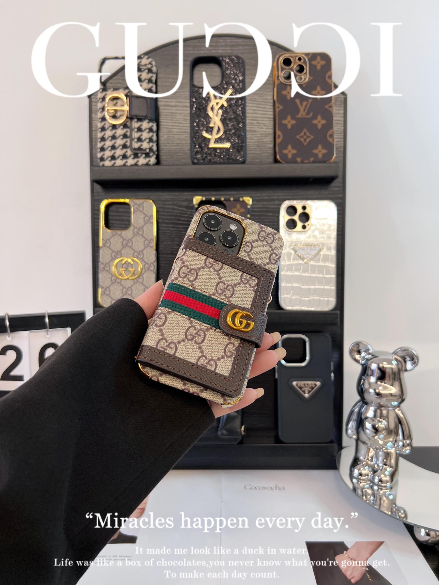 古馳斜挎卡包手機殼