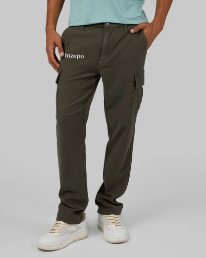 MEN'S STRETCH COMFORT "SWEATPANT" CARGO PANT