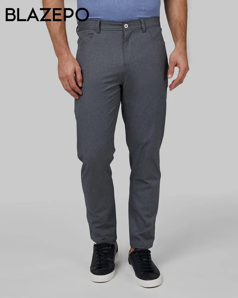 MEN'S 5-POCKET STRETCH WOVEN PANT