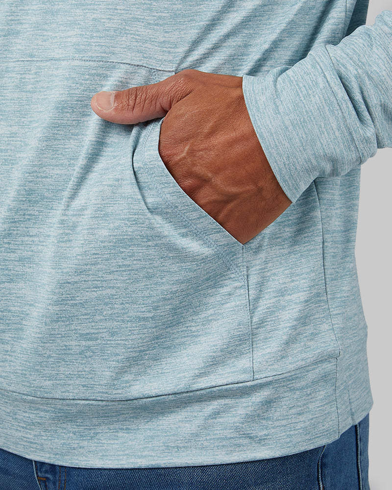 MEN'S COOL LONG SLEEVE HOODED T-SHIRT