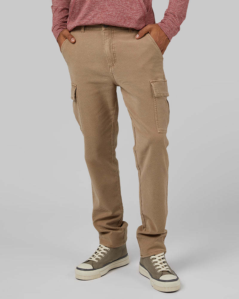 MEN'S STRETCH COMFORT "SWEATPANT" CARGO PANT