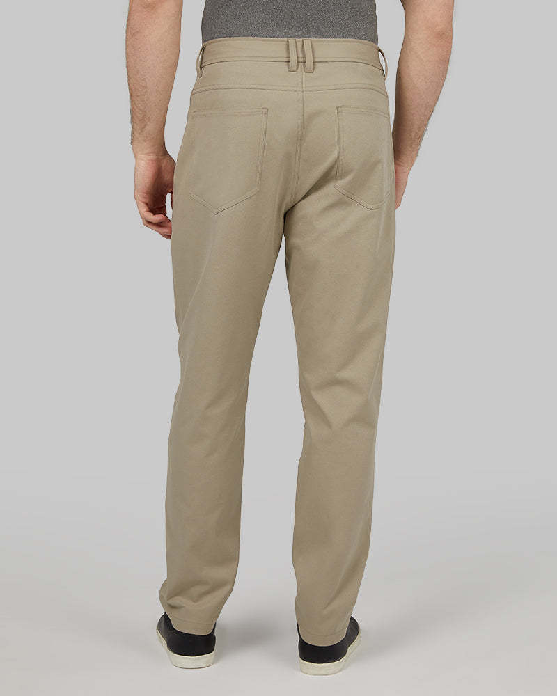 MEN'S 5-POCKET STRETCH WOVEN PANT