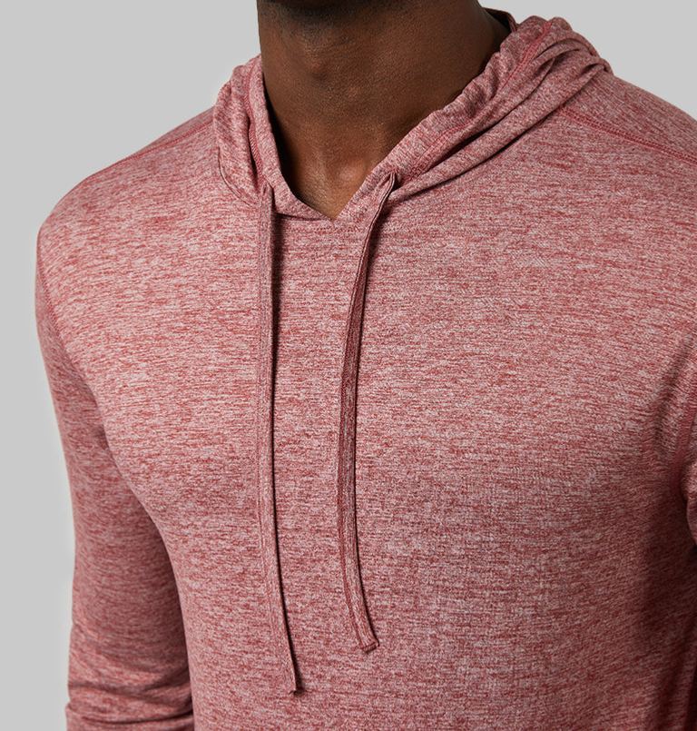 MEN'S COOL LONG SLEEVE HOODED T-SHIRT