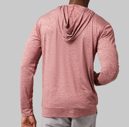 MEN'S COOL LONG SLEEVE HOODED T-SHIRT
