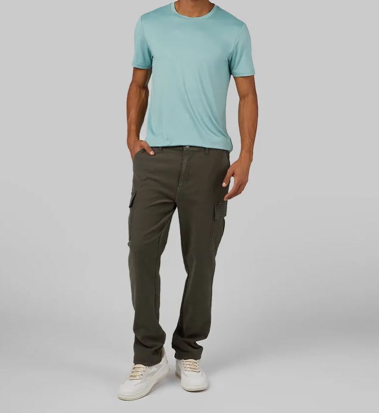 MEN'S STRETCH COMFORT "SWEATPANT" CARGO PANT