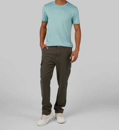 MEN'S STRETCH COMFORT "SWEATPANT" CARGO PANT