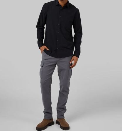 MEN'S STRETCH COMFORT "SWEATPANT" CARGO PANT